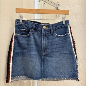 Frame denim mini skirt
